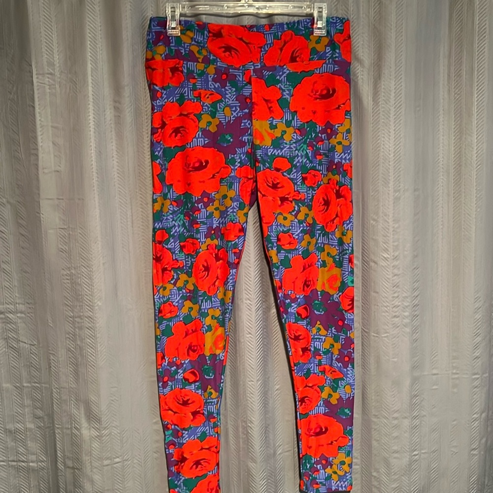 LuLaRoe Floral Leggings